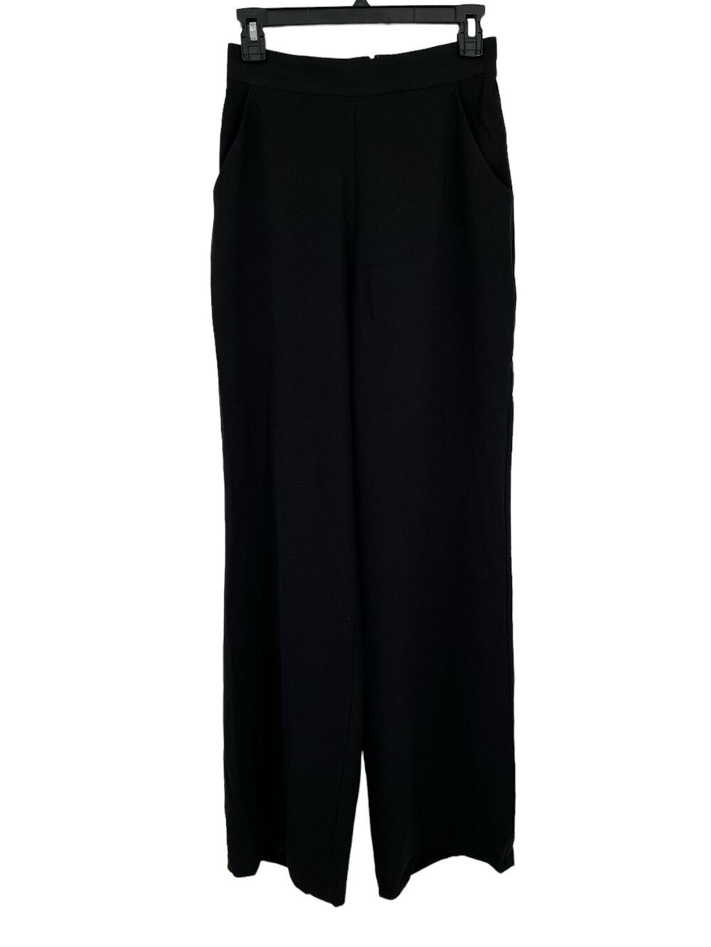 Dress the Population pants pleated straight black Small S